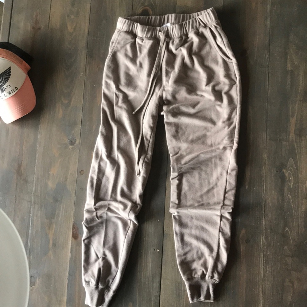 Women’s Tan Joggers